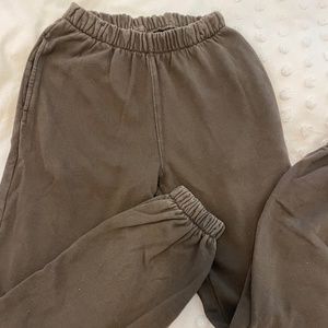 Brandy Melville Brown Sweats